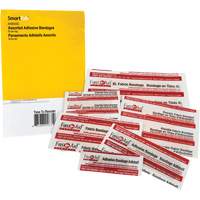 SmartCompliance&reg; Refill Adhesive Bandages, Assorted, Fabric/Plastic, Non-Sterile Solutions industrielles ALPHA