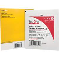 Recharge de gaze SmartCompliance, Tampon, 4" lo x 4" la, St&eacute;rile, Dispositif m&eacute;dical Classe 1 Solutions industrielles ALPHA
