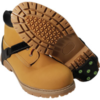 Dispositif de traction de talon Icetred, Caoutchouc/Carbure de tungst&egrave;ne, Traction Crampon, Taille unique Solutions industrielles ALPHA