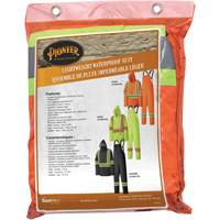 5598 Combinaison de pluie imperm&eacute;able et l&eacute;g&egrave;re, Polyester/PVC, Petit, Orange haute visibilit&eacute; Solutions industrielles ALPHA