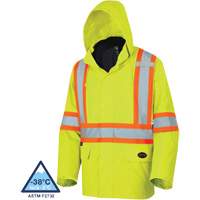 5633 Manteau 3 en 1 The Rock, Jaune lime haute visibilit&eacute;, T-petit Solutions industrielles ALPHA