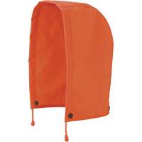 5400H 300D Trilobal Ripstop Waterproof Rain Jacket Hood, High Visibility Orange, Polyester Solutions industrielles ALPHA