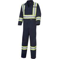 516 Coveralls, 36, Navy Blue Solutions industrielles ALPHA
