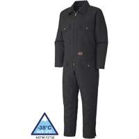 520A Combinaisons en toile de coton matelass&eacute;e, Hommes, Noir, Taille Petit Solutions industrielles ALPHA