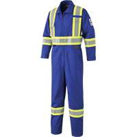 7704 Combinaison &agrave; haute visibilit&eacute; FR-Tech, Taille 42, Bleu royal, 10 cal/cm²/9,7 cal/cm² Solutions industrielles ALPHA
