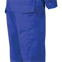 7706T Combinaison ignifuge FR-Tech avec fermetures &agrave; glissi&egrave;re aux jambes, Taille 40 (grand taille), Bleu royal, 9,7 cal/cm² Solutions industrielles ALPHA