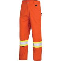 7763 FR-Tech&reg; 88/12 Arc Rated High-Visibility Safety Pants, 30, x 30, High Visibility Orange, 9.7 cal/cm² Solutions industrielles ALPHA