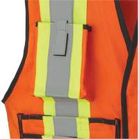 7732 Veste d'arpenteur ignifuge et r&eacute;sistant aux arcs &eacute;lectriques FR-Tech, Petit, Orange haute visibilit&eacute;, 9,7 cal/cm² Solutions industrielles ALPHA