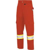 7765 FR-Tech&reg; 88/12 Arc Rated High-Visibility Safety Cargo Pants, 30, x 32, High Visibility Orange, 10 cal/cm² Solutions industrielles ALPHA