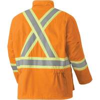 5533 Manteau de s&eacute;curit&eacute; ignifuge, Petit, Orange haute visibilit&eacute;, 58 cal/cm² Solutions industrielles ALPHA