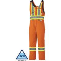 5534A Combinaison de s&eacute;curit&eacute; matelass&eacute;e ignifuge, Petit, Orange Solutions industrielles ALPHA