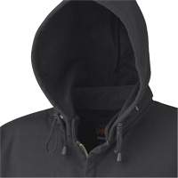 337 Flame-Resistant Zip Style Hoodie, Men's, X-Small, Black, 22 cal/cm² Solutions industrielles ALPHA