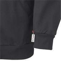 337 Flame-Resistant Zip Style Hoodie, Men's, X-Small, Black, 22 cal/cm² Solutions industrielles ALPHA