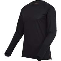 D2200A Ensemble de sous-v&ecirc;tements &agrave; s&eacute;chage rapide et &eacute;vacuation de l'humidit&eacute; de premi&egrave;re qualit&eacute;, Hommes, T-petit, Noir Solutions industrielles ALPHA