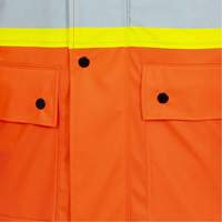 5892PKT High-Visibility FR Waterproof Safety Jacket, X-Small, High Visibility Orange Solutions industrielles ALPHA