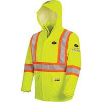 5881 FR/Arc-Rated Waterproof Rain Jacket, X-Small, High Visibility Yellow, 10 cal/cm² Solutions industrielles ALPHA