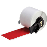 Multi-Purpose Label Tape, Vinyl, Red, 1.9" Width Solutions industrielles ALPHA