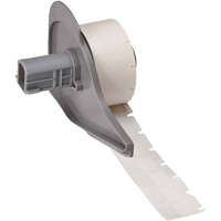 Self-Laminating Wrap-Around Wire & Cable Labels, Vinyl, 0.5" L x 0.75" H, White Solutions industrielles ALPHA