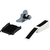 Raised Panel Labels, Polyester, 1" L x 4" H, Black Solutions industrielles ALPHA