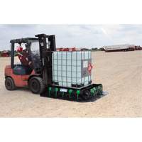 Berme Ultra-Containment Berm, Capacit&eacute; 179 gal. US, 4' la x 6' lo x 12" h, Paroi &agrave; piquets Solutions industrielles ALPHA