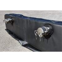 Berme Ultra-Tanker Berm, Capacit&eacute; 374 gal. US, 5' la x 10' lo x 12" h, Paroi en mousse Solutions industrielles ALPHA