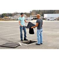 Archaea Boom Ultra-Drain Guard&reg; Catch Basic Guard, Bioremediation/Oil & Sediment, 48" L x 36" W Solutions industrielles ALPHA
