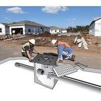 High Capacity Ultra-Drain Guard&reg; Catch Basin Insert, Oil & Sediment, 60" L x 60" W Solutions industrielles ALPHA