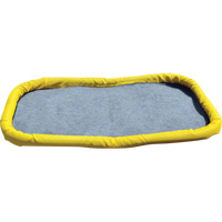 Petit tampon Ultra-Filter, Capacit&eacute; 0,8 gal. US, 2,5' la x 2' lo x 3" h, Paroi en mousse Solutions industrielles ALPHA