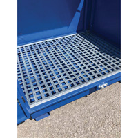 Ultra-Hard Top S4 Steel Spill Pallet, 61" L x 54.4" W x 52" H, 4700 lbs. Load Capacity Solutions industrielles ALPHA