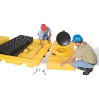 R&eacute;servoir dexpansion pour Ultra-Modular IBC Spill Pallets Solutions industrielles ALPHA