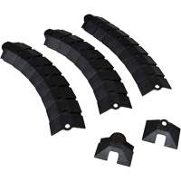 Large Ultra-Sidewinder Cable Protection System&reg; with Endcaps, 34" x 13.6" x 2.1", 260 lbs. (0.13 tons) Solutions industrielles ALPHA