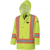 5894 Flame Resistant Waterproof Jacket, 2X-Large, High Visibility Lime-Yellow Solutions industrielles ALPHA