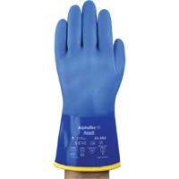 AlphaTec&reg; 23-202 PVC Gloves, Size 8, 11.8" L, Cotton, Fleece Inner Lining Solutions industrielles ALPHA