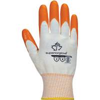Gants Dexterity, 6/T-petit, R&ecirc;vetement Mousse de nitrile, Calibre 15, Enveloppe en Coton Solutions industrielles ALPHA