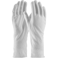 Gants d'inspection de qualit&eacute; sup&eacute;rieure CleanTeam, Coton, Poignet Non ourl&eacute;, Taille unique Solutions industrielles ALPHA