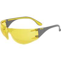 Lunettes de s&eacute;curit&eacute; Adapt, Lentille Ambr&eacute;e, Antibu&eacute;e/Anti-&eacute;gratignures, ANSI Z87+/R&eacute;pond ou surpasse la norme CSA Z94.3 Solutions industrielles ALPHA