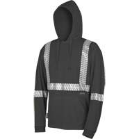 6966 Bird's-Eye Safety Hoodie, Small, Black Solutions industrielles ALPHA