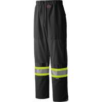 6003BKP Traffic Safety Pants, Polyester, Small, Black Solutions industrielles ALPHA
