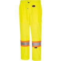 5999PW Women's  Traffic Safety Pants, Polyester, X-Small, High Visibility Lime-Yellow Solutions industrielles ALPHA