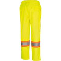 5999PW Women's  Traffic Safety Pants, Polyester, X-Small, High Visibility Lime-Yellow Solutions industrielles ALPHA