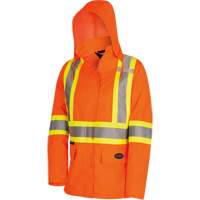 5626W The Rock Women's 300D  Quilted Safety Parka, Polyester/Polyurethane, High Visibility Orange, X-Small Solutions industrielles ALPHA