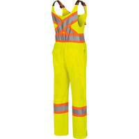 6000W Combinaison de s&eacute;curit&eacute; routi&egrave;re haute visibilit&eacute; pour femmes, Polyester, T-petit, Jaune lime haute visibilit&eacute; Solutions industrielles ALPHA