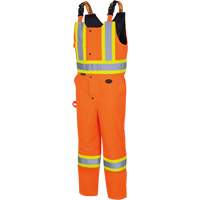 5040 Combinaisons de s&eacute;curit&eacute; matelass&eacute;e imperm&eacute;able, Polyester, Petit, Orange haute visibilit&eacute; Solutions industrielles ALPHA