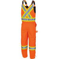 5040 Combinaisons de s&eacute;curit&eacute; matelass&eacute;e imperm&eacute;able, Polyester, Petit, Orange haute visibilit&eacute; Solutions industrielles ALPHA