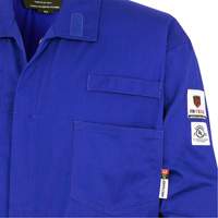 7779T Combinaisons ignifuges r&eacute;sistants aux arcs &eacute;lectriques 88/12 FR-Tech, Taille 40 (grand taille), Bleu royal, 10 cal/cm² Solutions industrielles ALPHA