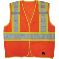 Open Road&reg; “BTE” Vest, High Visibility Orange, Medium/Small Solutions industrielles ALPHA