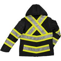 Womens Insulated Flex Safety Jacket, Polyester, Black, X-Small Solutions industrielles ALPHA