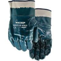 Gants r&eacute;sistants aux produits chimiques Tough-As-Nails, Taille T-Grand, Coton/Nitrile Solutions industrielles ALPHA