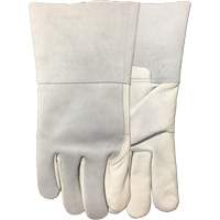 Gants d'ajusteur Fabulous Fabricator 2757E, Petit, Paume en Cuir fleur de vache, Doublure en Molleton de coton Solutions industrielles ALPHA