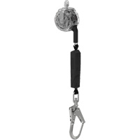 C&acirc;ble de limiteur de chute personnel 36CLS V-TEC, 10', Acier galvanis&eacute;, Pivotant Solutions industrielles ALPHA